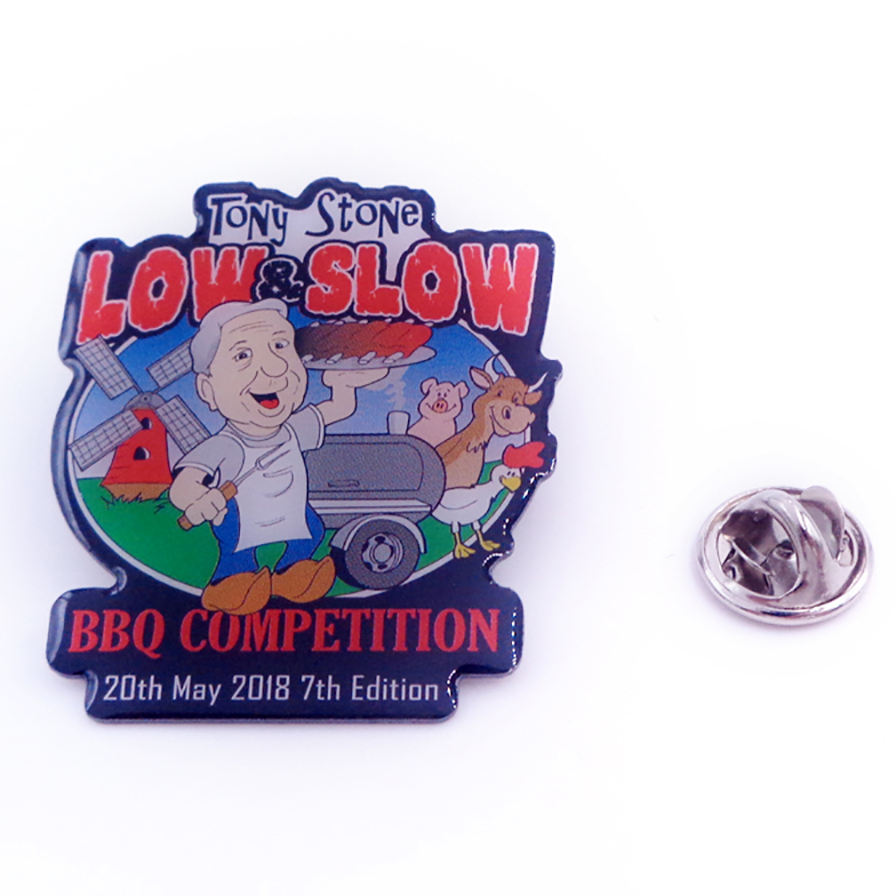 Custom Maker Button Cartoon Badge Tags Pin Metallclip Custom