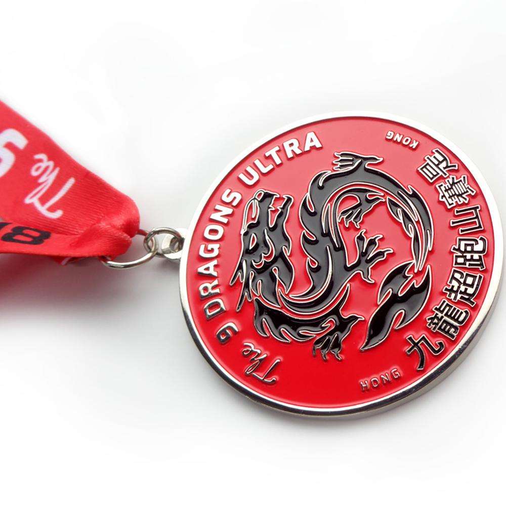 2023 Neues 3D-Inkjet-Crafts-Award-Jiu-Jitsu-Medaillen-Souvenir