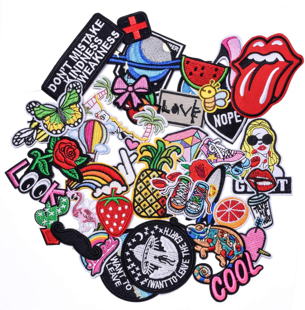 Benutzerdefinierter großer Aufnäher für Kleidung, Stickerei-Patch, individuelles Abzeichen, Logo, Name, Hut, Chenille-Stickerei-Patches für Jacken