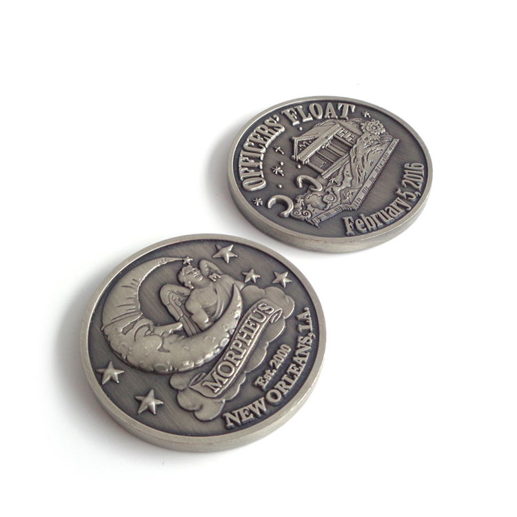 Großhandel kundenspezifische Münze Metall Messing Zinklegierung Silber Gold Magic Coin Seltene Herausforderungsmünzen