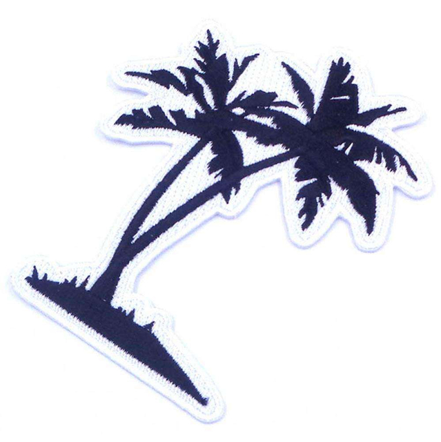 Benutzerdefinierte, personalisierte, modische, beliebte Kokosnussbaum-Stickerei zum Aufnähen