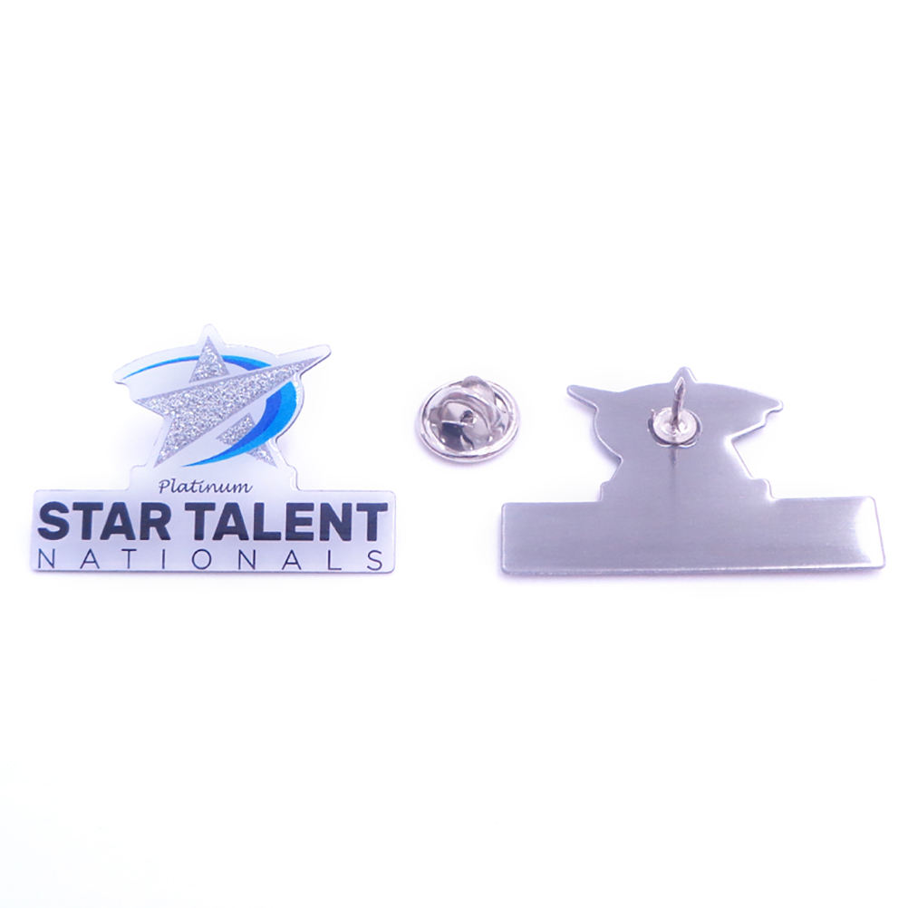 OEM-Fertigung kundenspezifische harte Emaille-Pins aus Metall, weiche Revers-Emaille-Pin