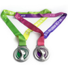 Benutzerdefinierte Sport-Kampfsport-Medaillen, günstige Silber-Goldmedaille, leeres Metall