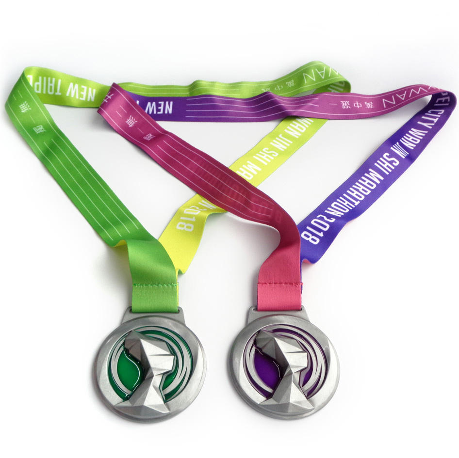 Benutzerdefinierte Sport-Kampfsport-Medaillen, günstige Silber-Goldmedaille, leeres Metall