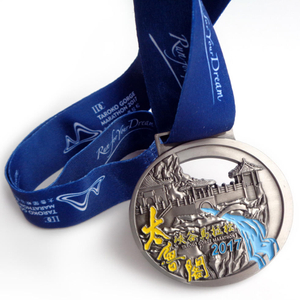 Sportmedaillen aus Metall, Marathon-Medaille, Sport-Souvenir, Geschenk, individuelle Schuhe, Laufmedaille