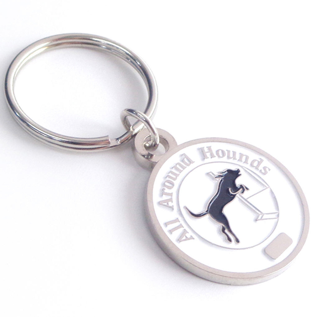 Kundenspezifischer Schlüsselanhänger Großhandel mit Markentasche aus Zinklegierung, Schlüsselanhänger, Messing-Karabiner-Schlüsselanhänger