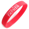 Free Design 2023 Logo Silikonarmband anpassen Herzförmiges Silikonarmband