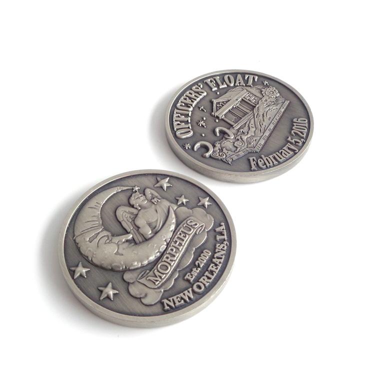 Großhandel kundenspezifische Münzsammler-Penny-Glücksmünze mit Münzverpackung