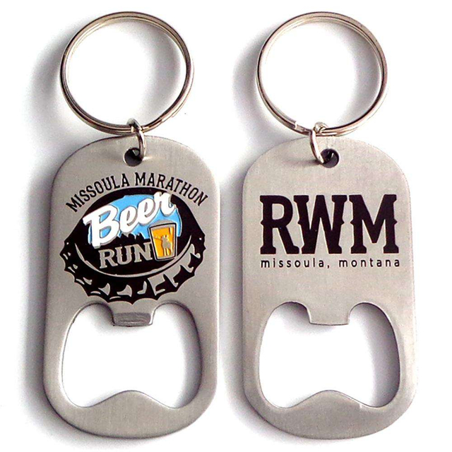 Hochwertiger Bierflaschenöffner im OEM-Design, individueller Schlüsselanhänger