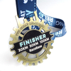 Hochwertiges neues Produkt mit individueller Logo-Laufsport-Goldmedaille