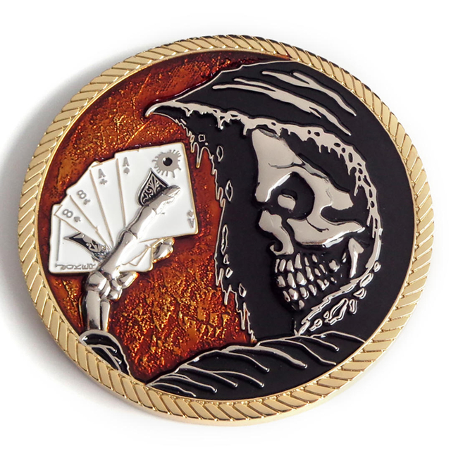 OEM-Herstellung, kostenloses Design, kundenspezifische Metall-Challenge-Münzen mit Münzbox