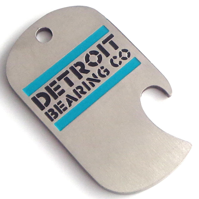 Kundenspezifischer Metall-Eisen-Schlüsselanhänger mit Flaschenöffner, runder Sublimations-Flaschenöffner