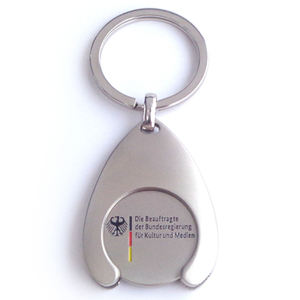Maßgeschneiderter Schlüsselanhänger mit Erkennungsmarke aus Druckguss-Emaille-Gravur aus Metall