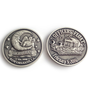 Großhandel kundenspezifische Münzsammler-Penny-Glücksmünze mit Münzverpackung