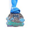 Maßgeschneiderte Zinklegierungs-Emaille-Gedenksport-Marathon-Laufrennen-Souvenir-Goldmetall-Auszeichnungsmedaille mit 3D-Logo