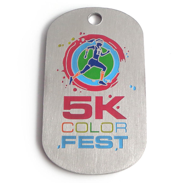 Benutzerdefinierte Hundehalsbandanhänger mit Knochenrohling, Gravur, Herren-Halskettenanhänger, Aluminium, Messing, Edelstahl, Metall, Logo, individuelle Hundemarke