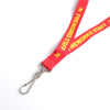 2023 Individuell bedrucktes Polyester-Lanyard mit Kartenhalter