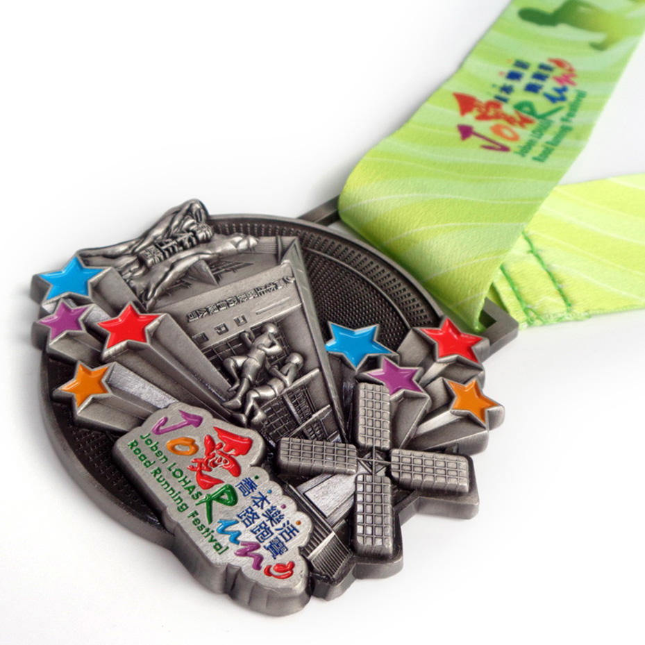 Benutzerdefinierte Russland-Abschluss-Metallmedaillen Spinning-Ski-Medaillen Benutzerdefinierte Marathon-Medaille