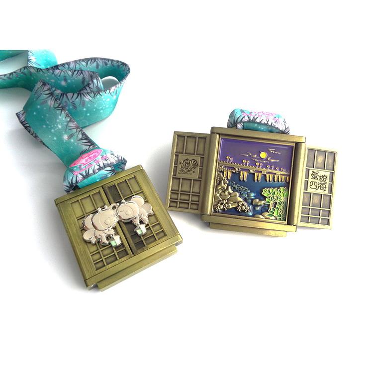 2023 personalisiertes vergoldetes Metall-Souvenir-Silber-Geschenk, individuelle Stempel, Medaillen