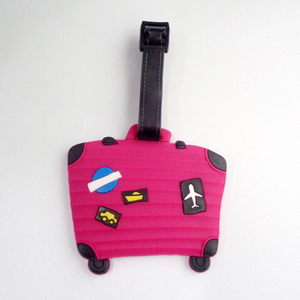 Benutzerdefinierter Schlüsselanhänger, Souvenir, personalisiertes Design, Logo, Reisegepäckanhänger aus weichem PVC, Gummi und Silikon
