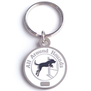 Kundenspezifischer Taschen-Schlüsselanhänger mit Markenlogo aus Zinklegierung, Messing-Karabiner-Schlüsselanhänger