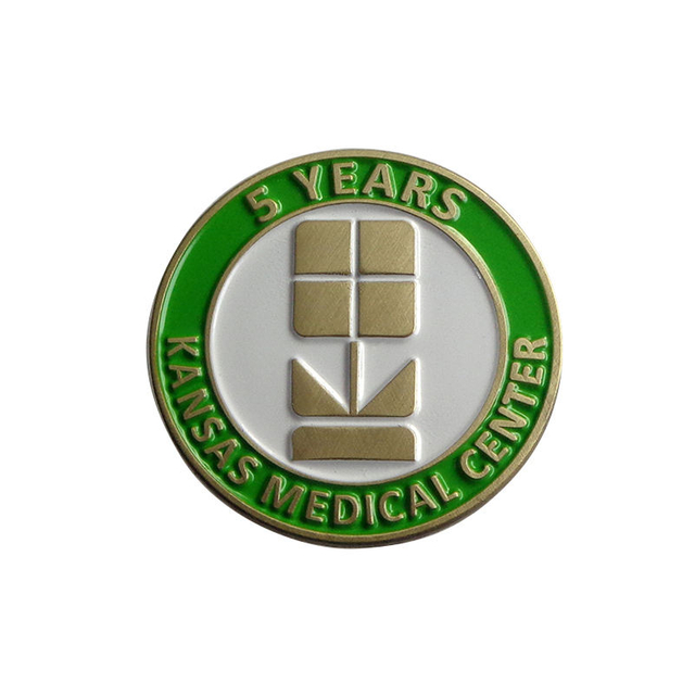 Metallhandwerkshersteller, rund, weich emailliert, goldfarben, individuelle Emaille-Anstecknadel, kein Minimum