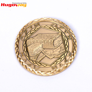 Kostenloser Design-Münzhersteller, Herstellung von Metall-Logo-Münzen, maßgeschneiderte Gold-Souvenir-Challenge-Münze mit Lasergravur