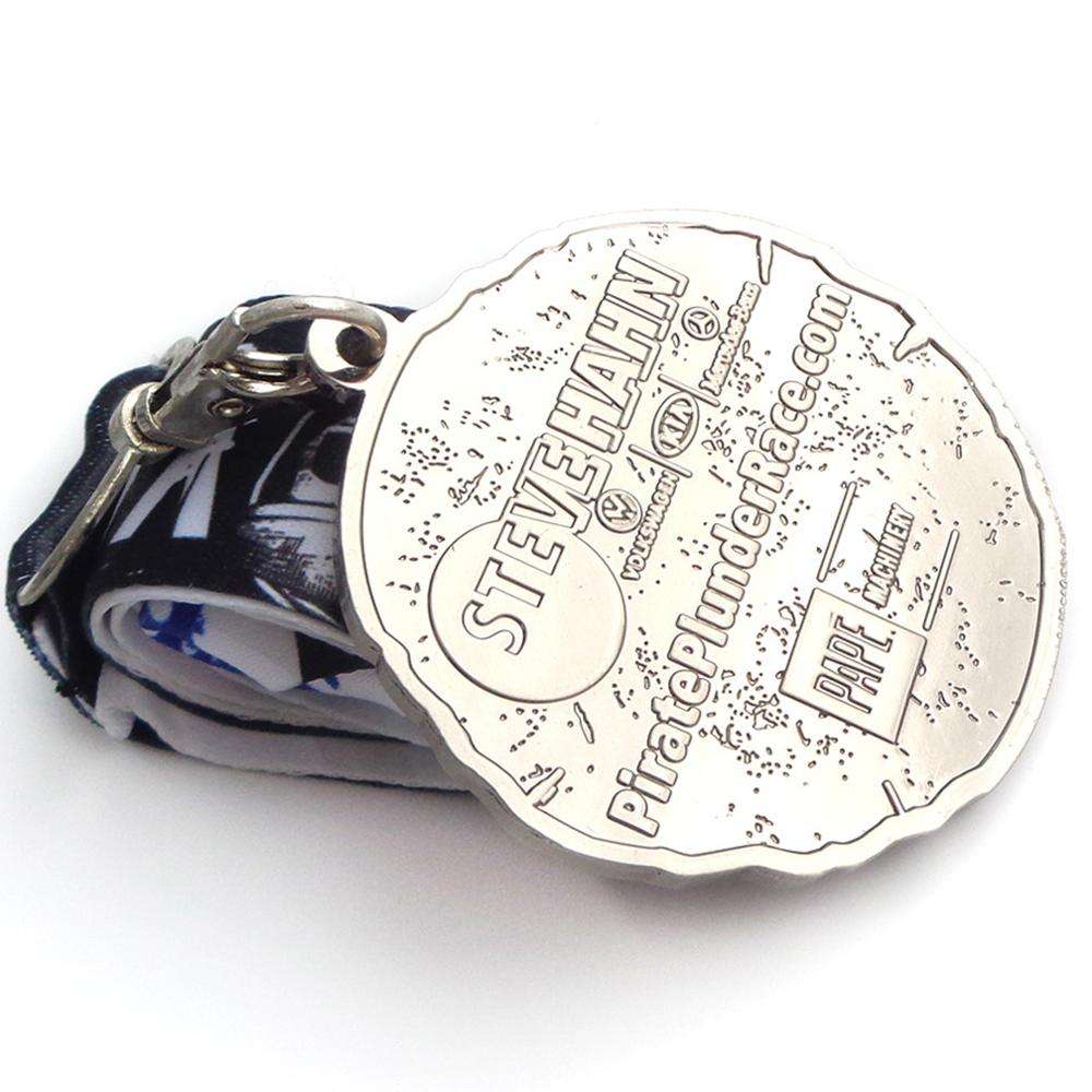 Benutzerdefinierte 3D-Memory-Rohling-Medaillen-Auszeichnung mit Bandbehang