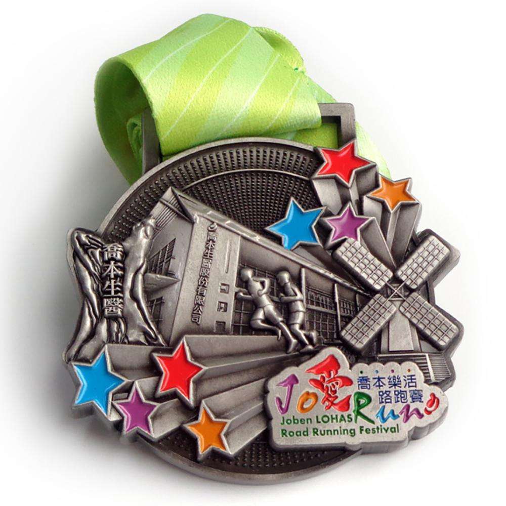 Benutzerdefinierte Russland-Abschluss-Metallmedaillen Spinning-Ski-Medaillen Benutzerdefinierte Marathon-Medaille