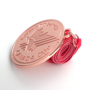 Kundenspezifische günstige Souvenirs Sport-Tischtennis-Volleyball-Medaille mit Bandleiste