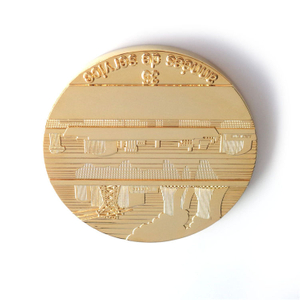 Metal Us Benutzerdefinierte vergoldete Souvenir-Goldmünze Großhandel geschnitzte Metallmünze