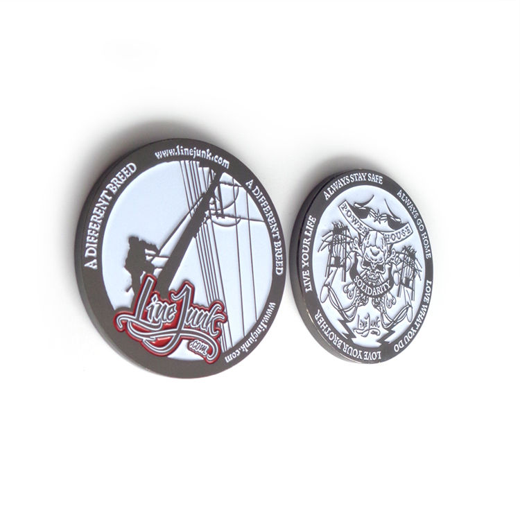 Günstige neue, individuell geprägte, runde Metall-Silber-Souvenirmünze zur Erinnerung an den 11. September 2001