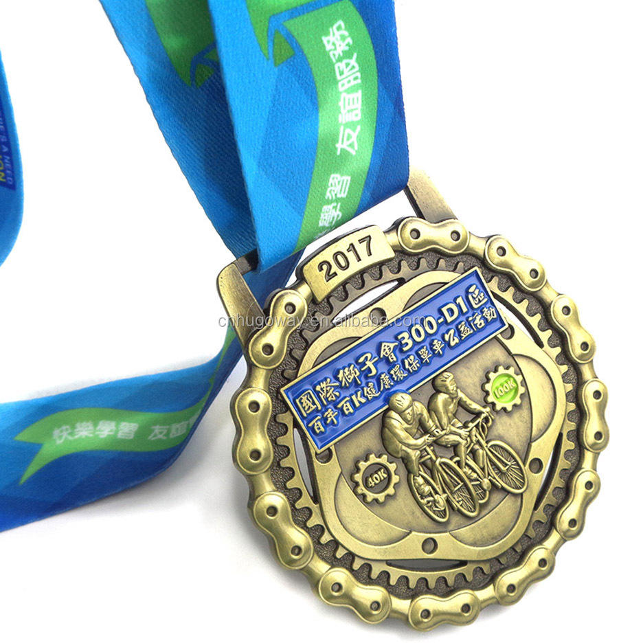 OEM-Fertigung Großhandel Custom 5K Football Award Irish Boxing Medal zum Verkauf