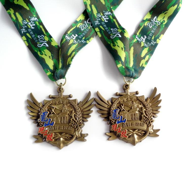 OEM-Fertigung, kundenspezifische Herstellung von Sportmedaillen, Gold-Silber-Bronze-Medaillen für den 1. Platz